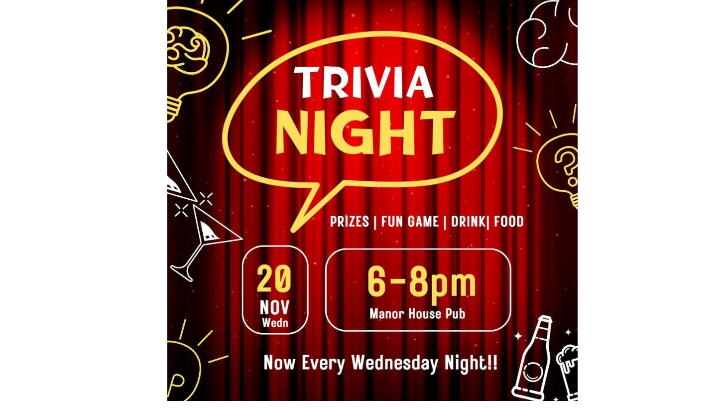 Trivia Night @ Manor House Pub