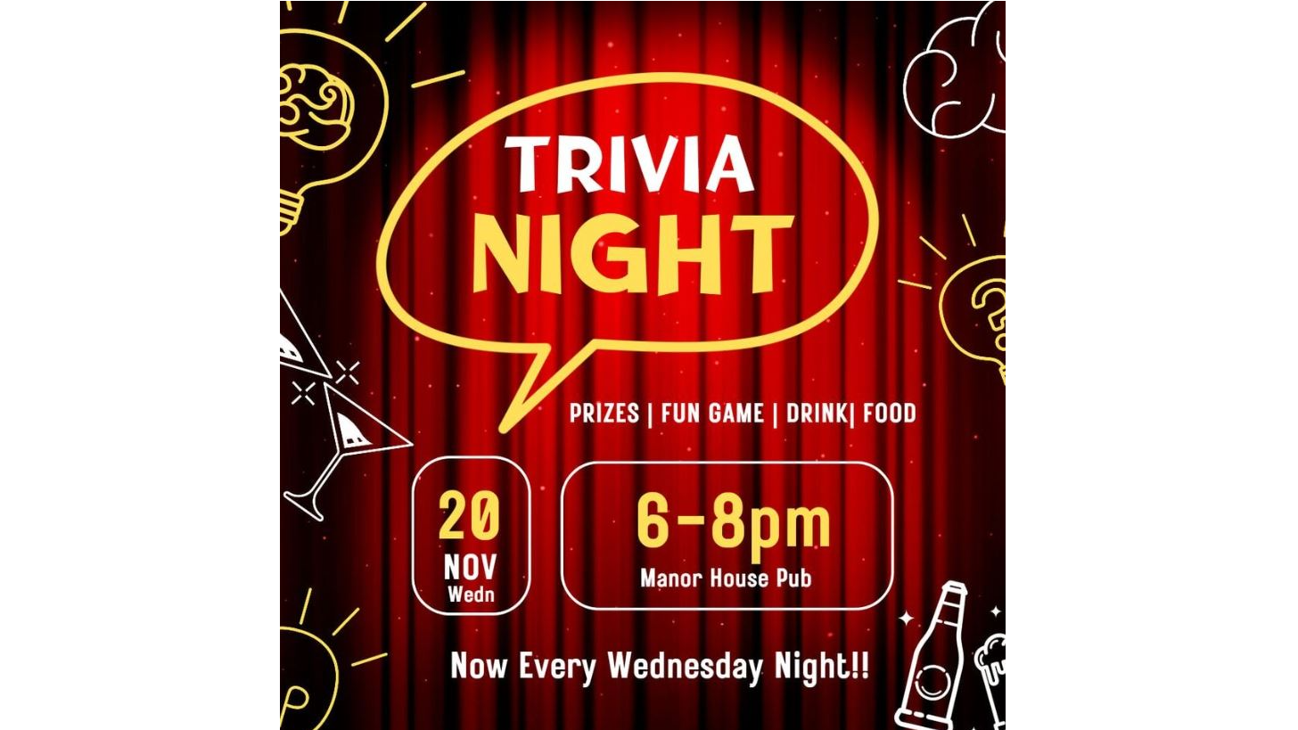 Trivia Night @ Manor House Pub