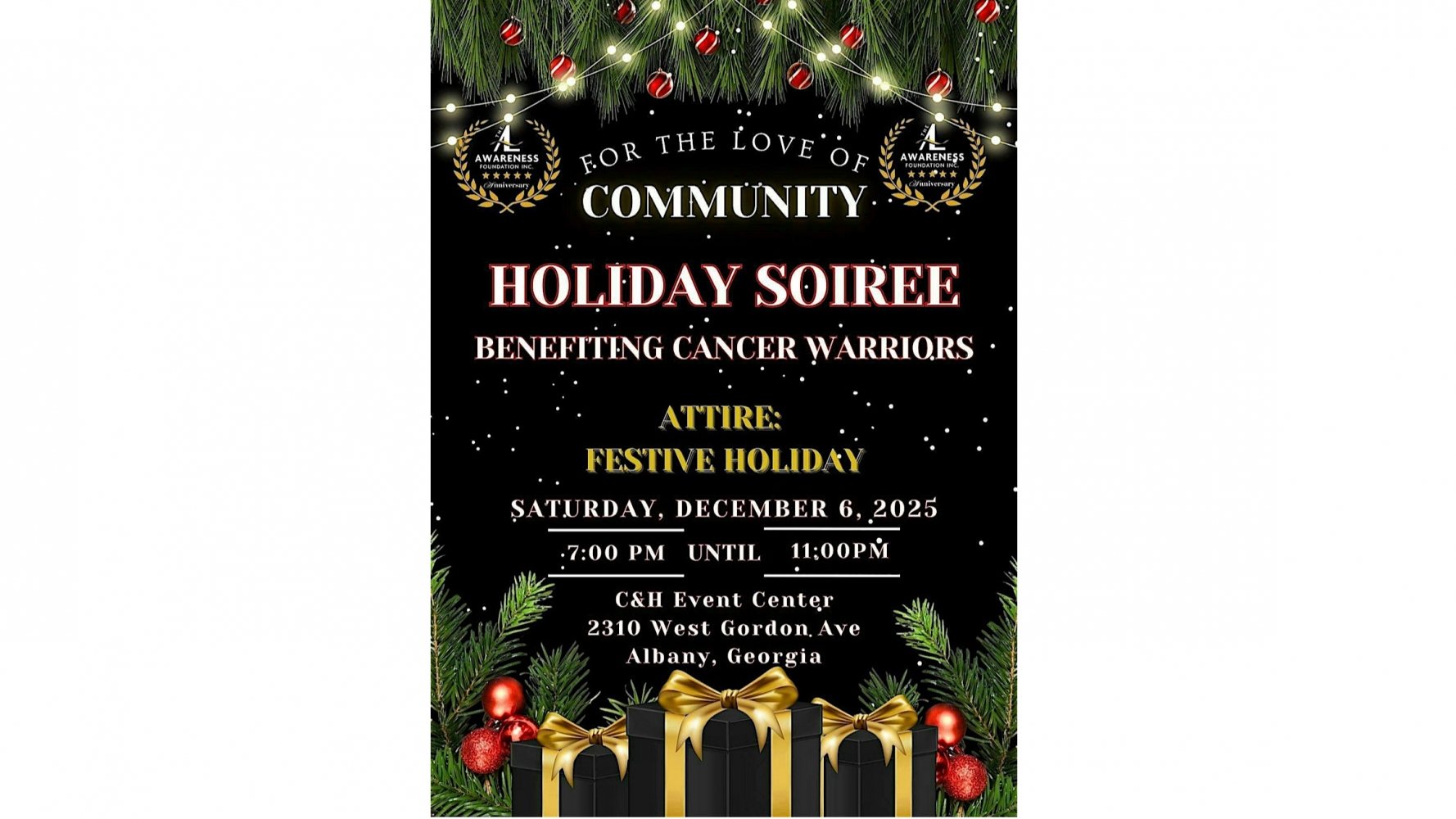 For The Love Of Community Holiday Soiree