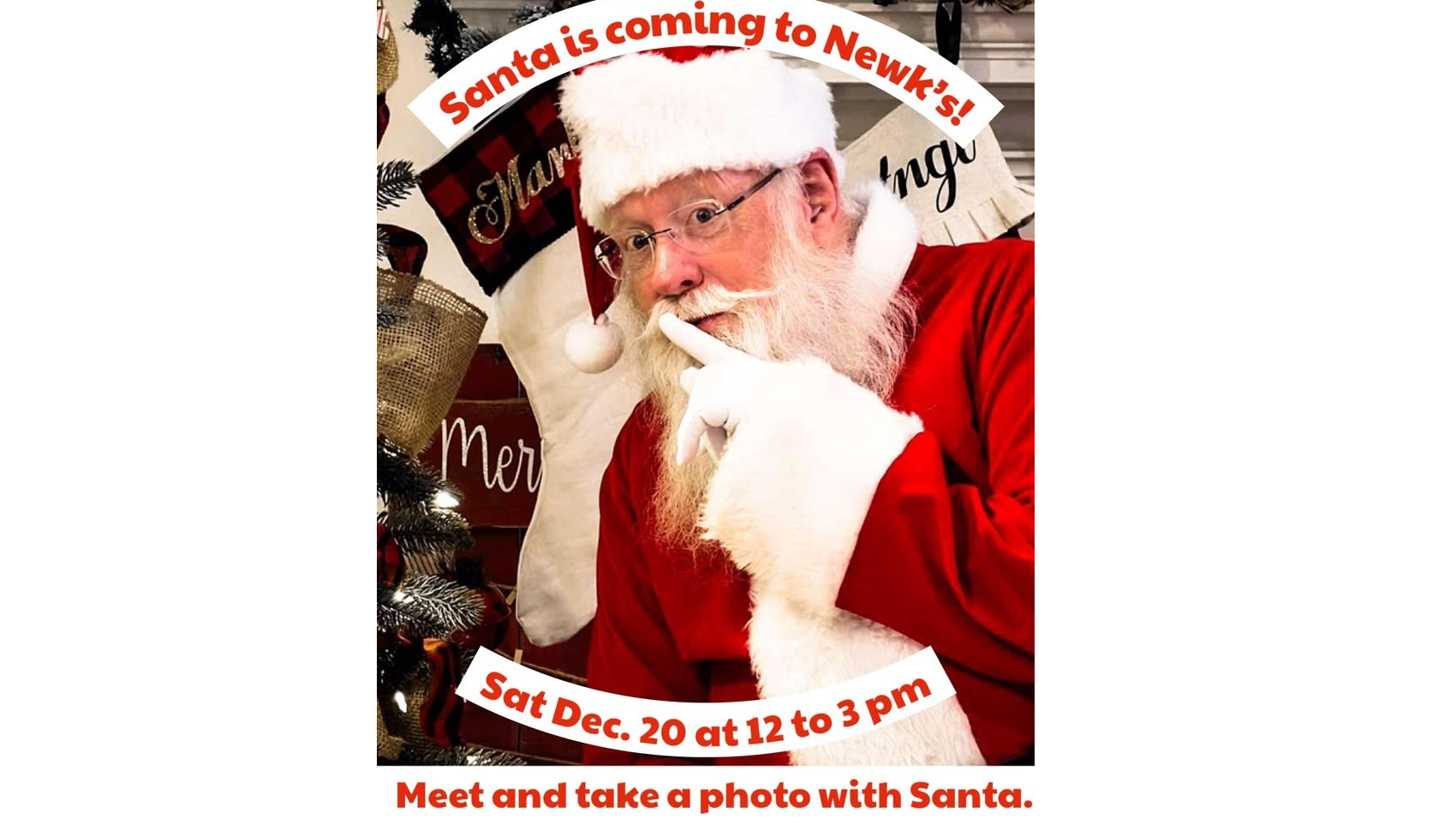 Meet & Make Pizza with Santa @ Newk's