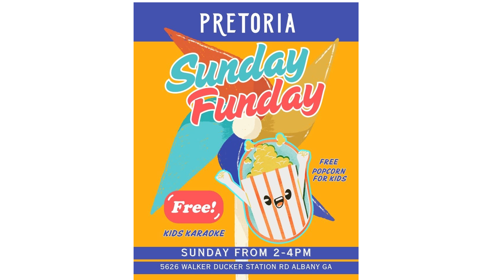 Kids Sunday Funday at Pretoria