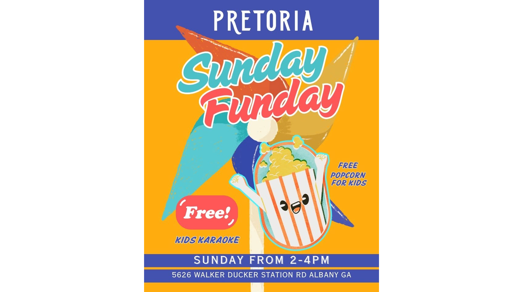 Kids Sunday Funday at Pretoria