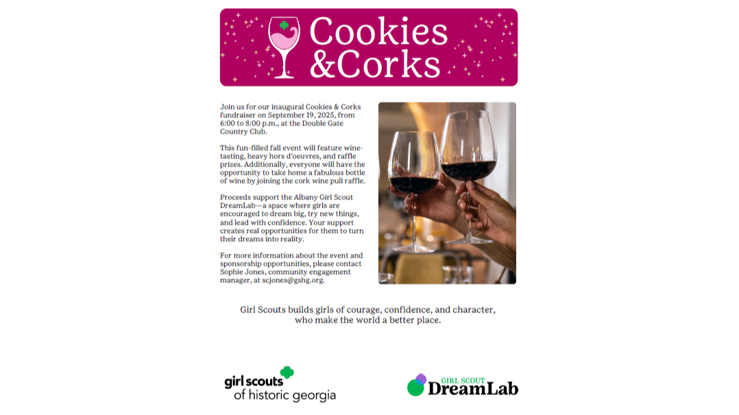 Cookies & Corks Event