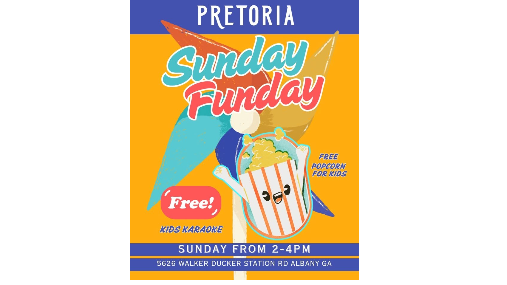 Kids Sunday Funday at Pretoria