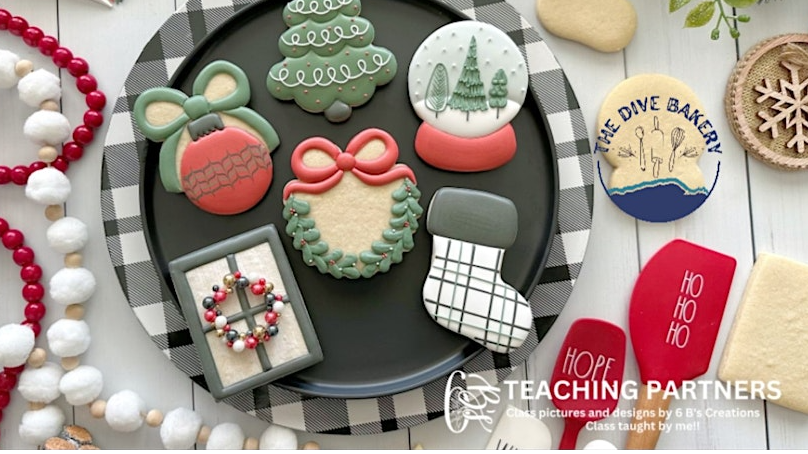Farmhouse Christmas Cookie Decorating Class