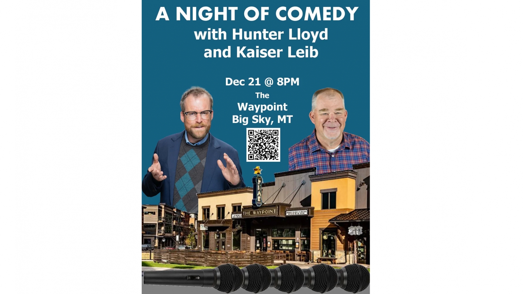STAND UP COMEDY NIGHT WITH HUNTER LLOYD & KAISER LEIB