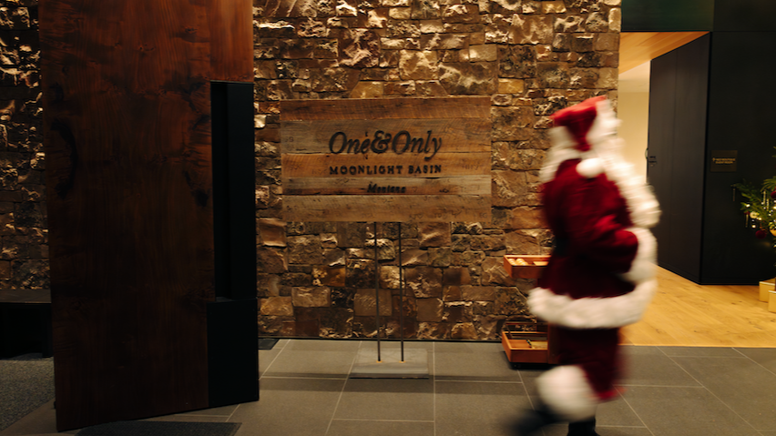 Santa's Arrival to One&Only Moonlight Basin