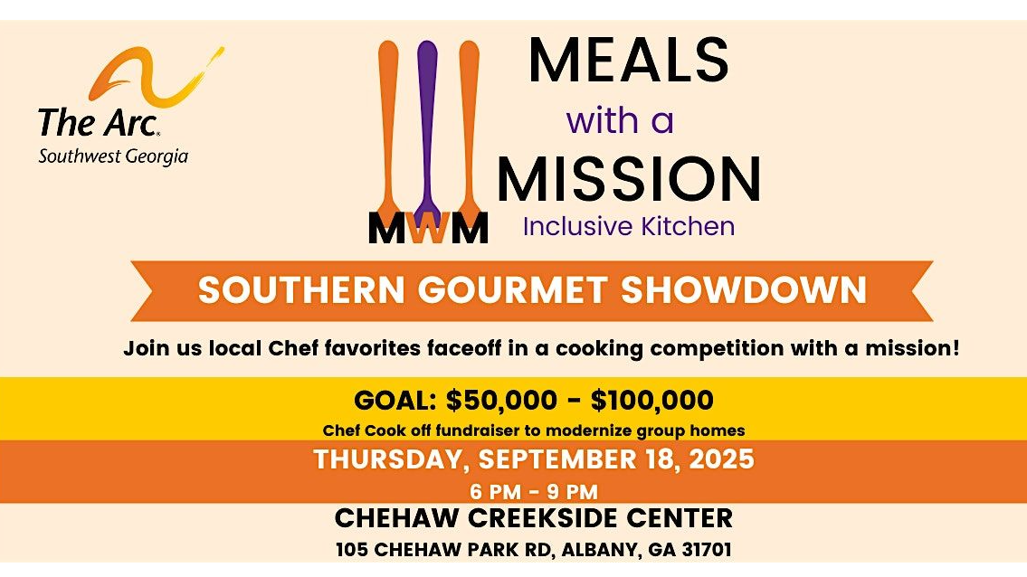 Meals with a Mission, Inclusive Kitchen: Southern Gourmet Showdown