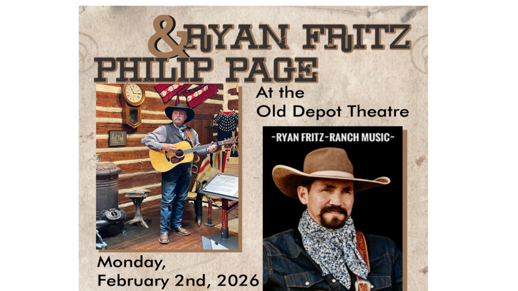 Ryan Fritz & Philip Page presented by Friends of the Museum 