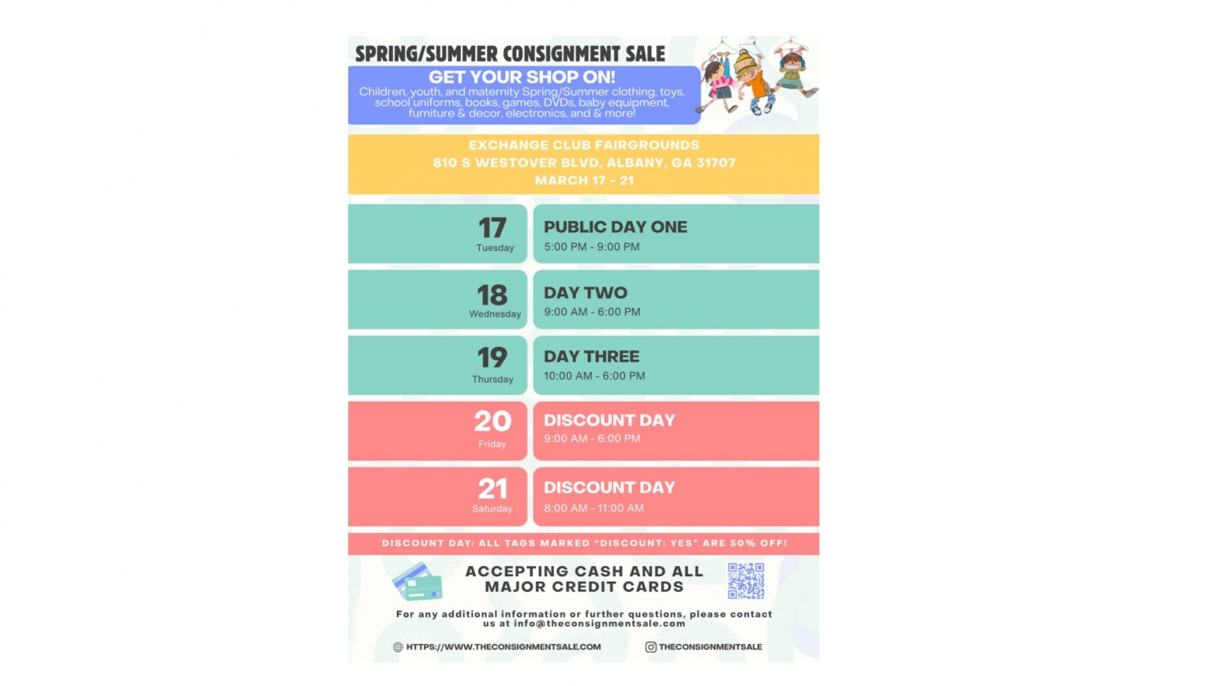 Spring Consignment Sale