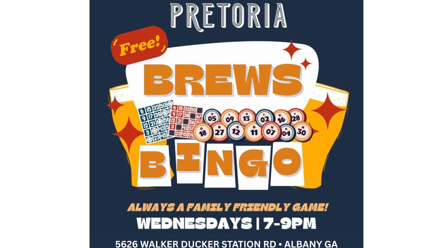 Wednesday Brews & Bingo