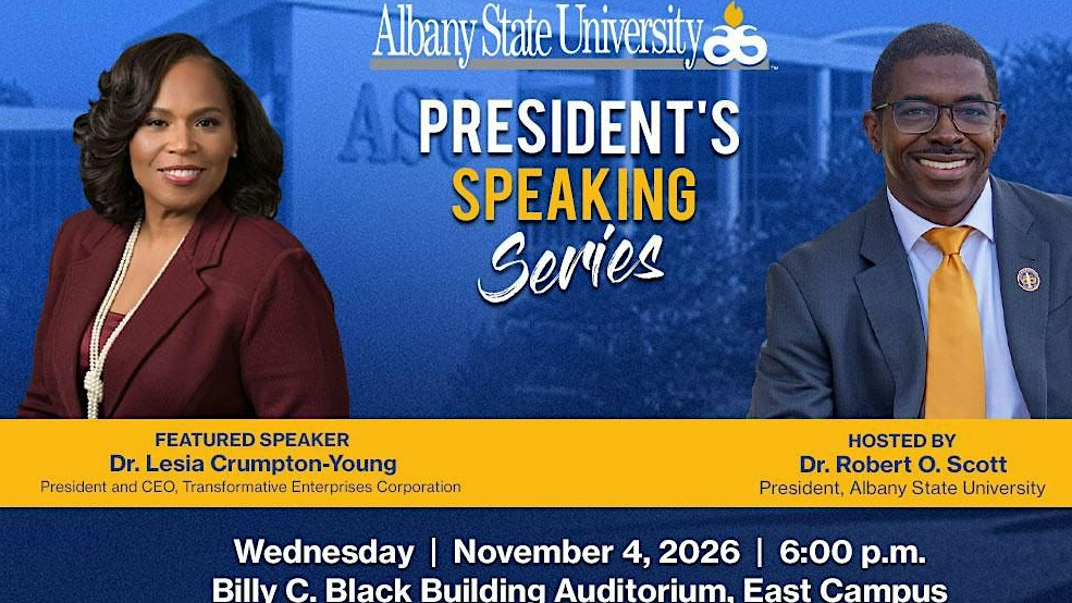 Albany State University President Speaking Series