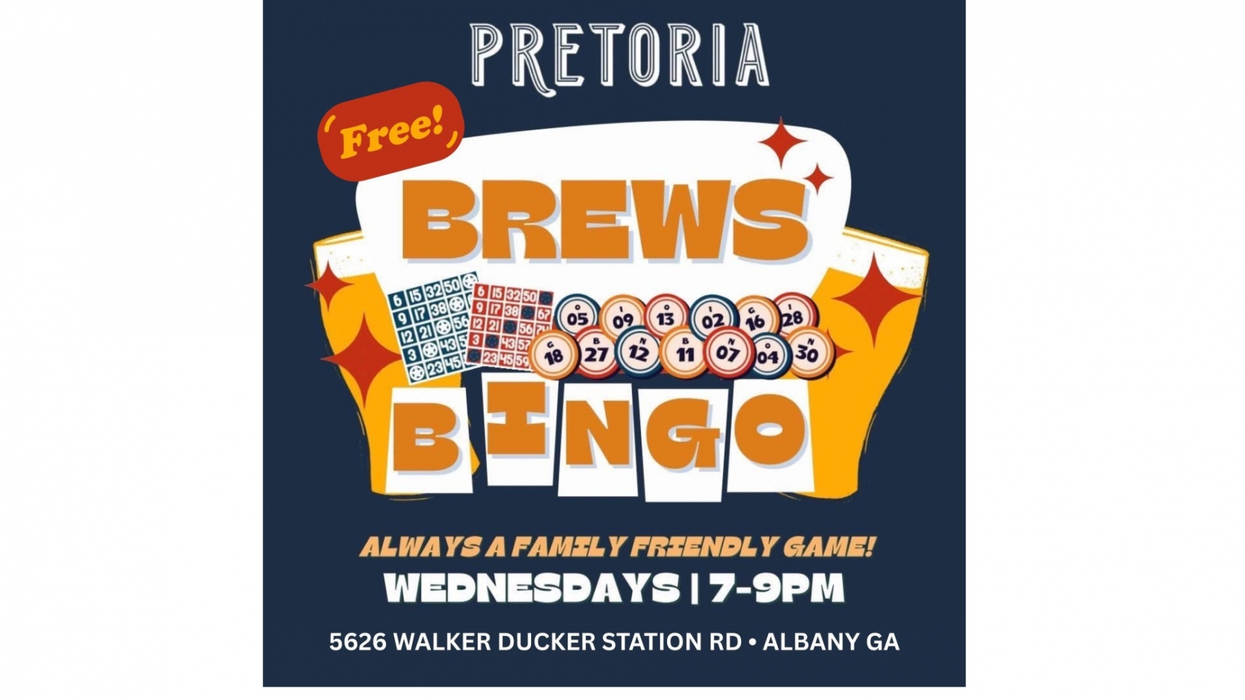 Wednesday Brews & Bingo