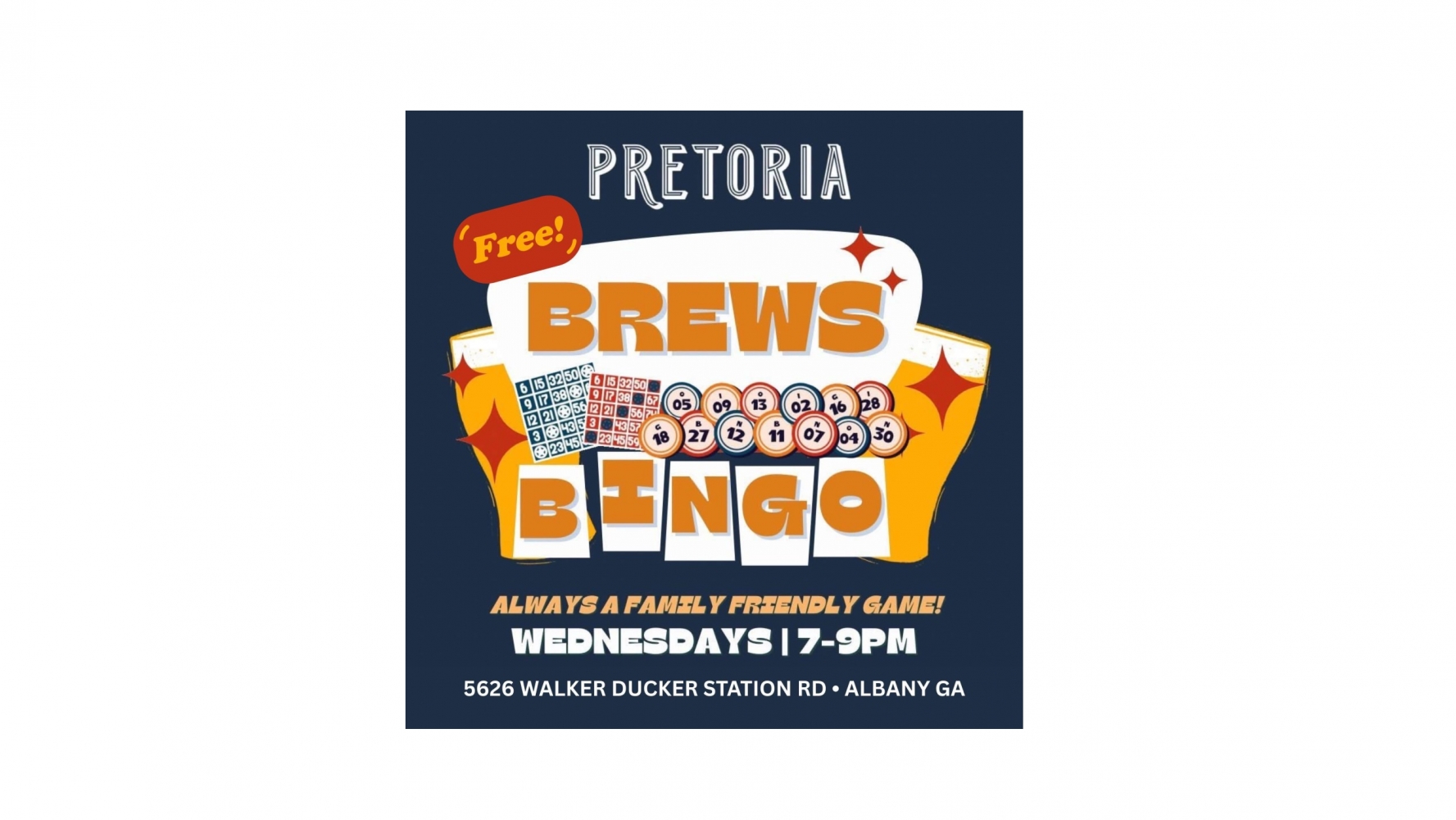 Wednesday Brews & Bingo
