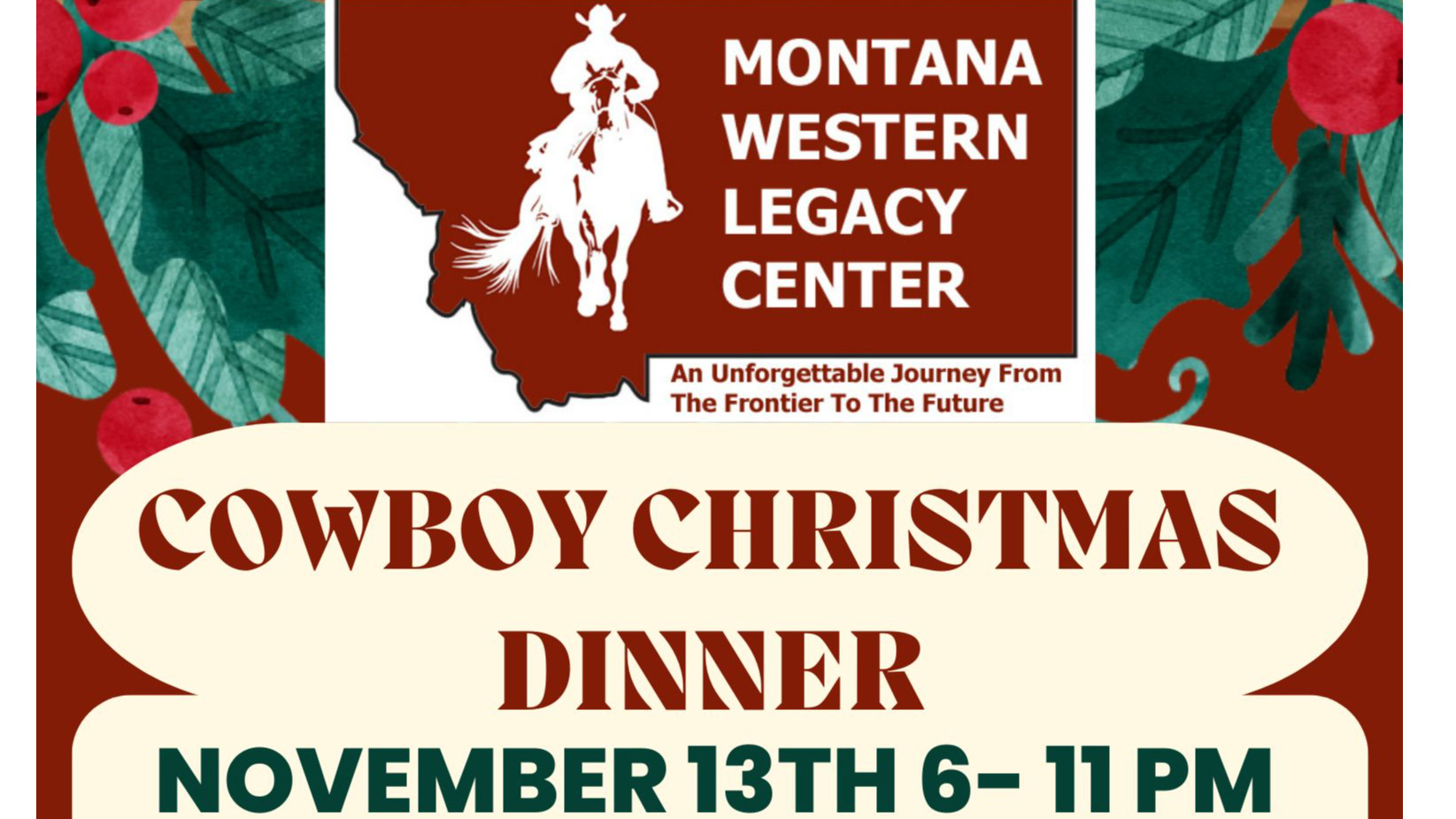 Cowboy Christmas Dinner