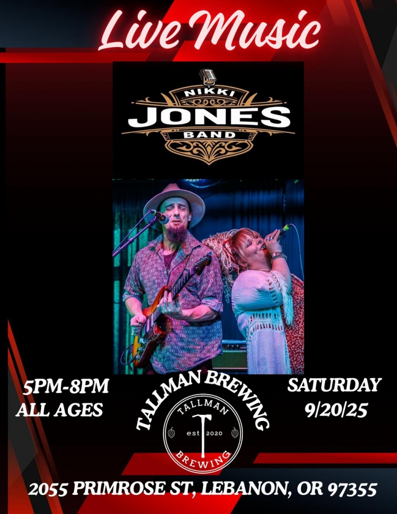 Live Music at Tallman - Nikki Jones Band