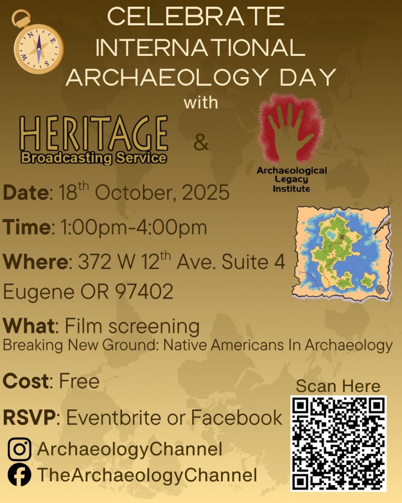 International Archaeology Day with Archaeological Legacy Institute