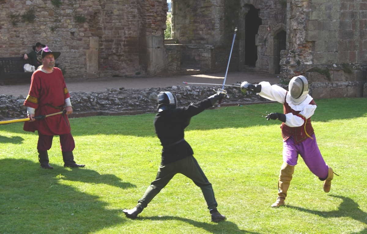 SCA Fencing Practice