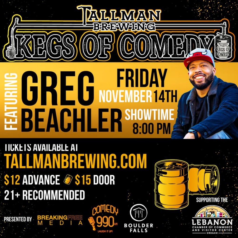 Kegs of Comedy Headlining Greg Beachler with Special Guest Mike Hanson