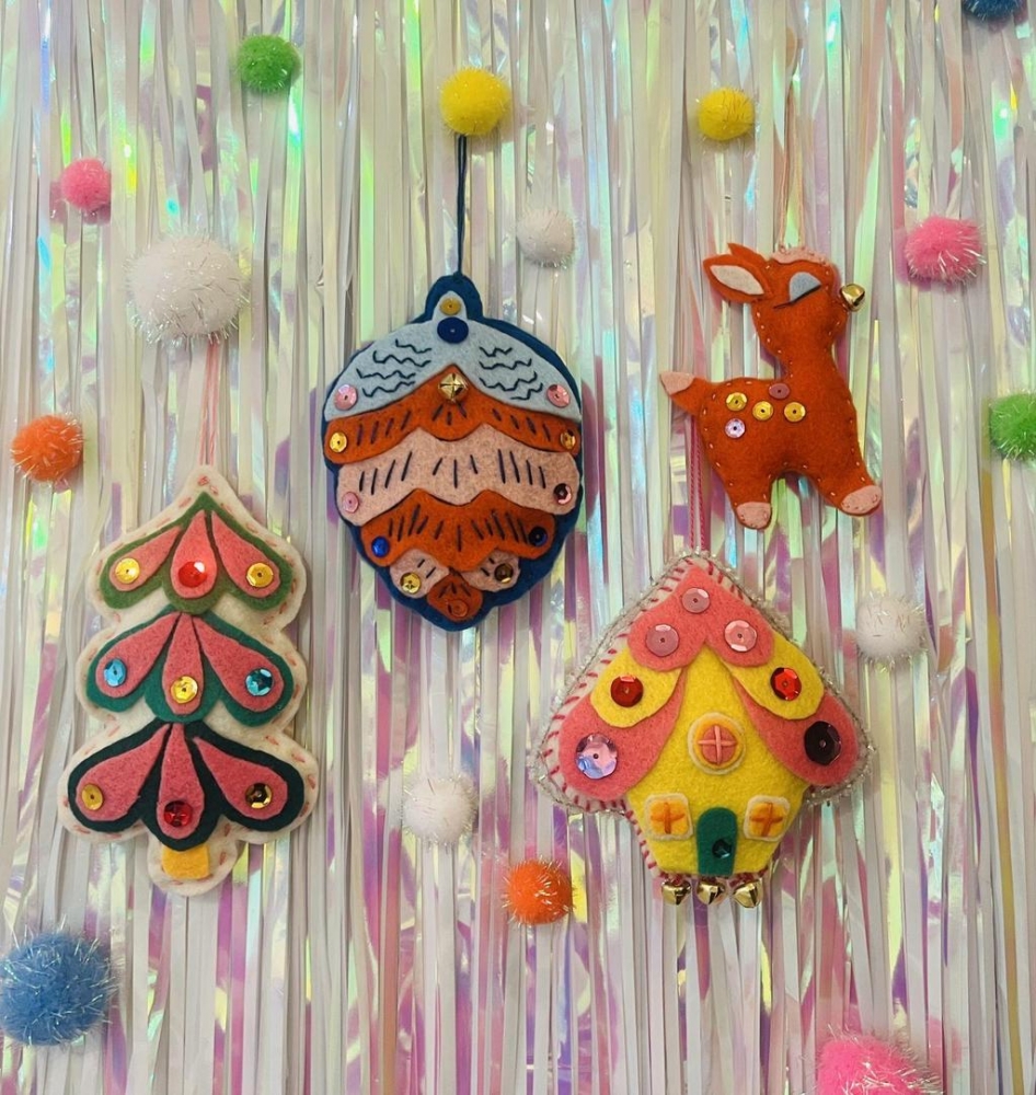 Kitschmas Creations // A Pee-wee–Inspired Ornament Workshop with Join Our Cult