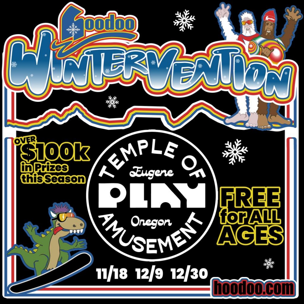 Hoodoo’s Wintervention Albany 11/25\, 12/9\, 12/23