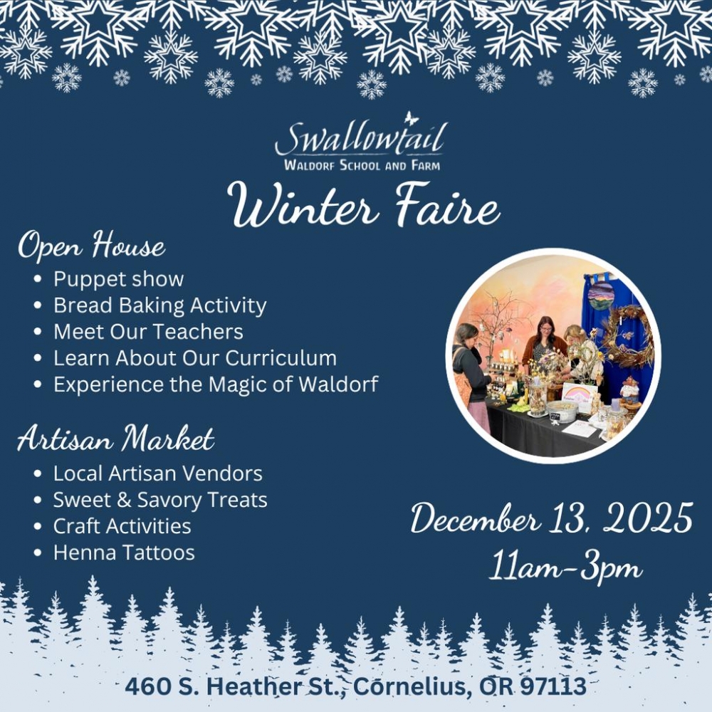 Swallowtail Open House and Winter Market