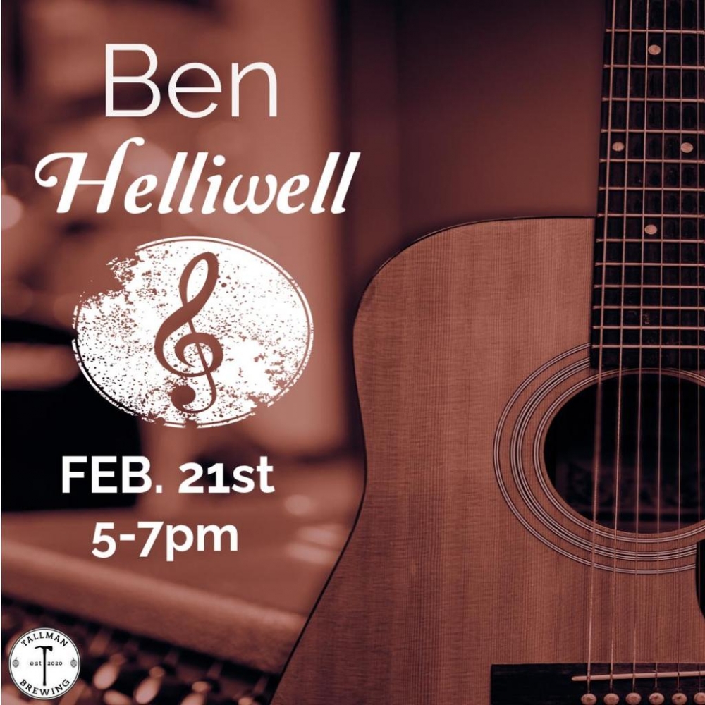 Live Music at Tallman Brewing - Ben Helliwell