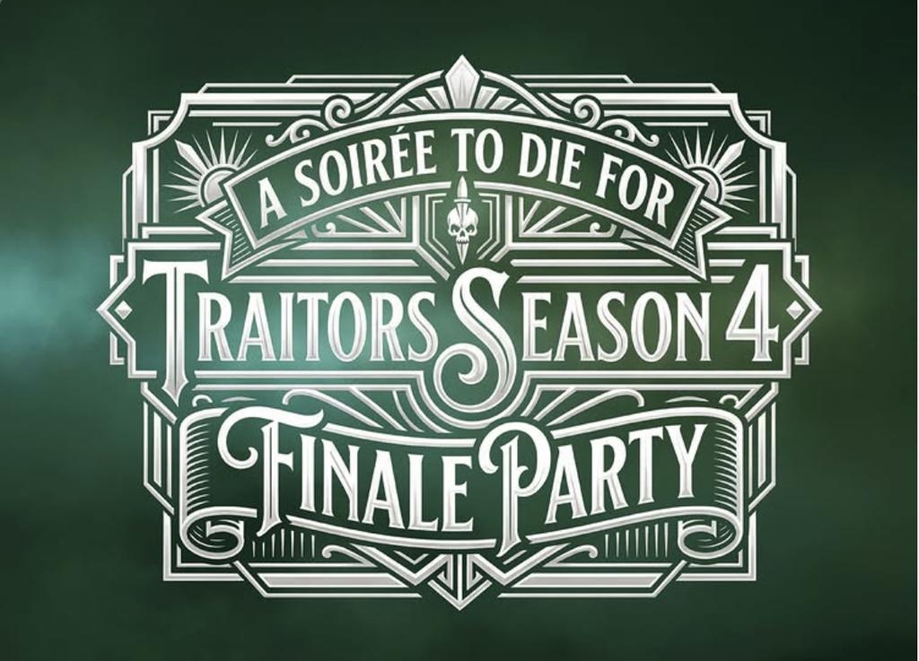 Traitors Season 4 Finale Party & Suspicion Soiree