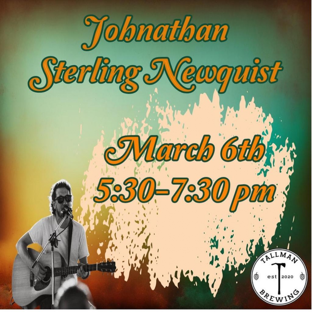 Live Music at Tallman Brewing - Johnathan Sterling