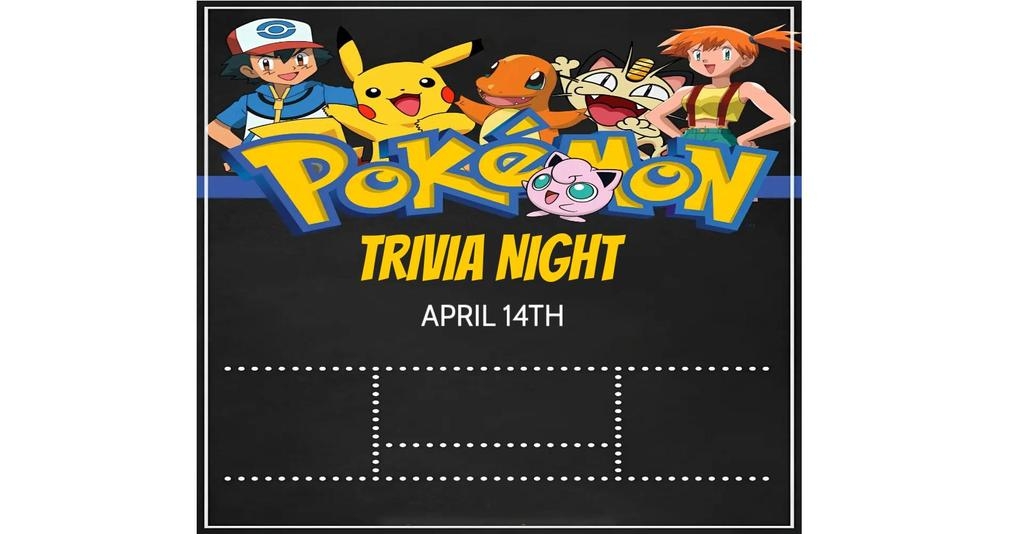 Pokemon Trivia Night at Tallman Brewing