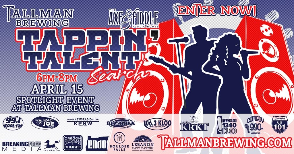 Tallman's Tappin' Talent Series Returns @ Tallman Brewing!