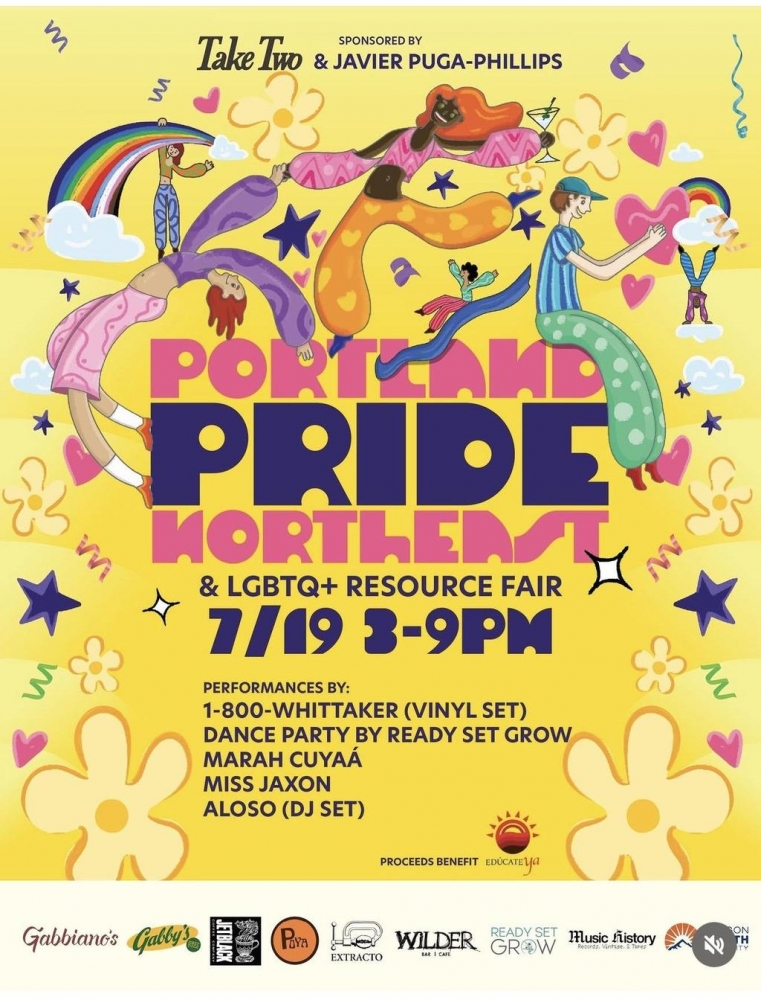 NE Portland Pride event.