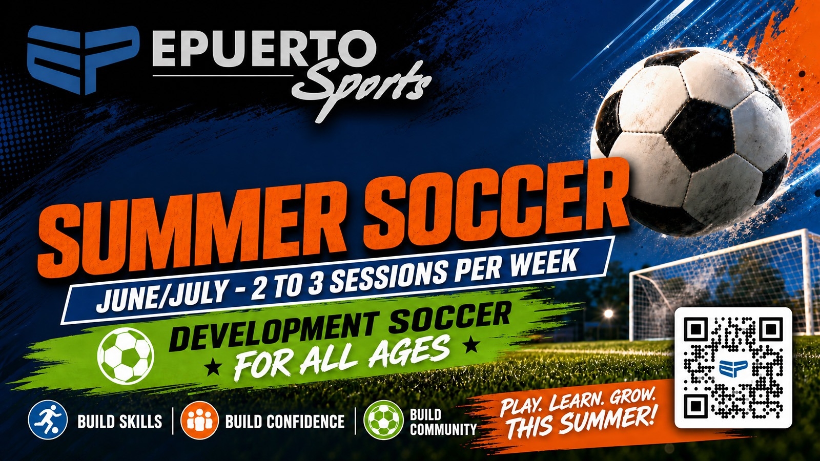 EPUERTO Sports Summer Soccer