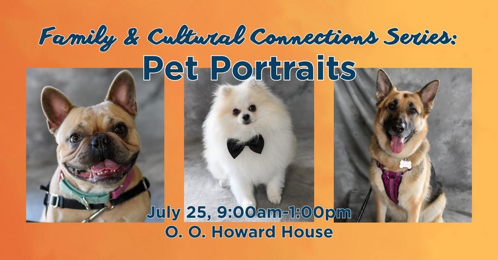 Pet Portraits at The Historic Trust