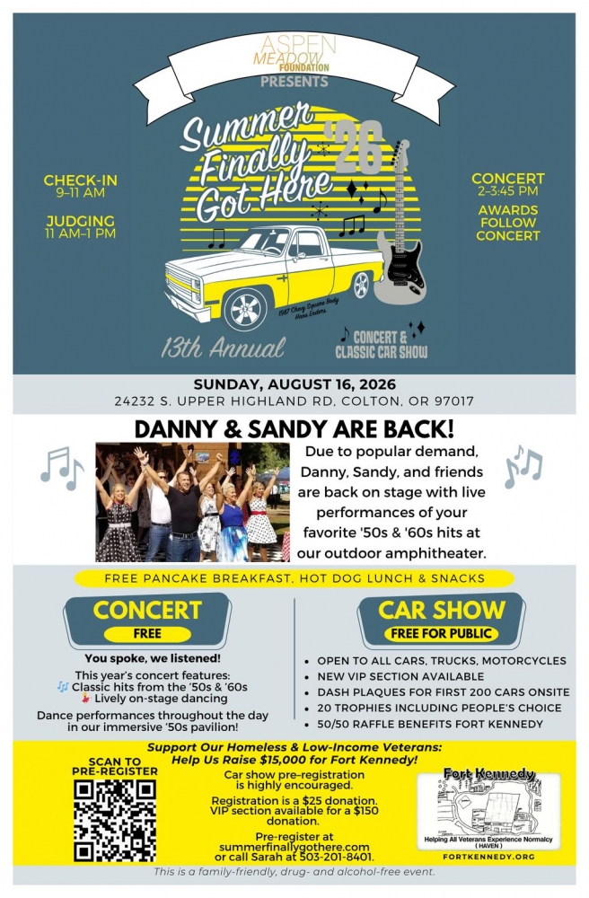 Summer Finally Got Here Concert & Classic Car Show