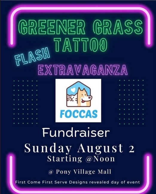 Greener Grass Tattoo Fundraiser!