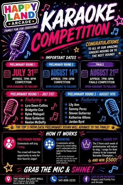 Karaoke Competition- Round 2