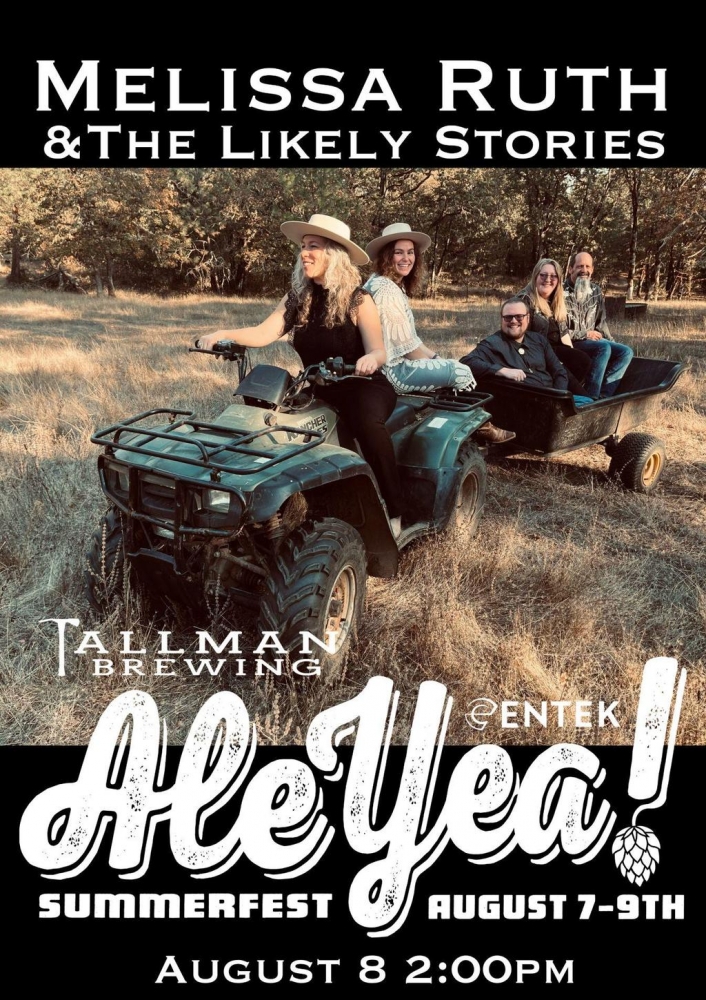 Melissa Ruth and the Likely Stories - performing live at Ale Ya! Summer Fest
