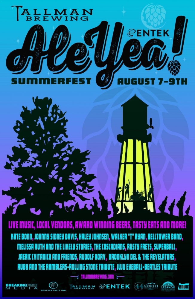 The Cascadians - performing live at Ale Ya! Summer Fest