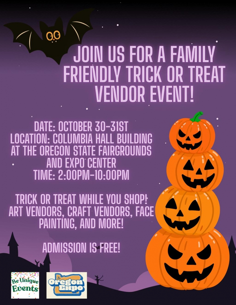 Trick or Treat Vendor Event