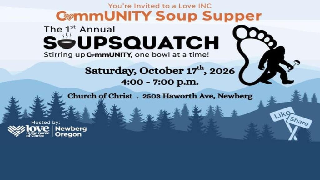 The 1st Annual Soupsquatch Community Soup Supper