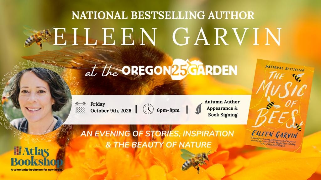 The Oregon Garden Welcomes National Bestselling Author Eileen Garvin for Special Fall Literary Event