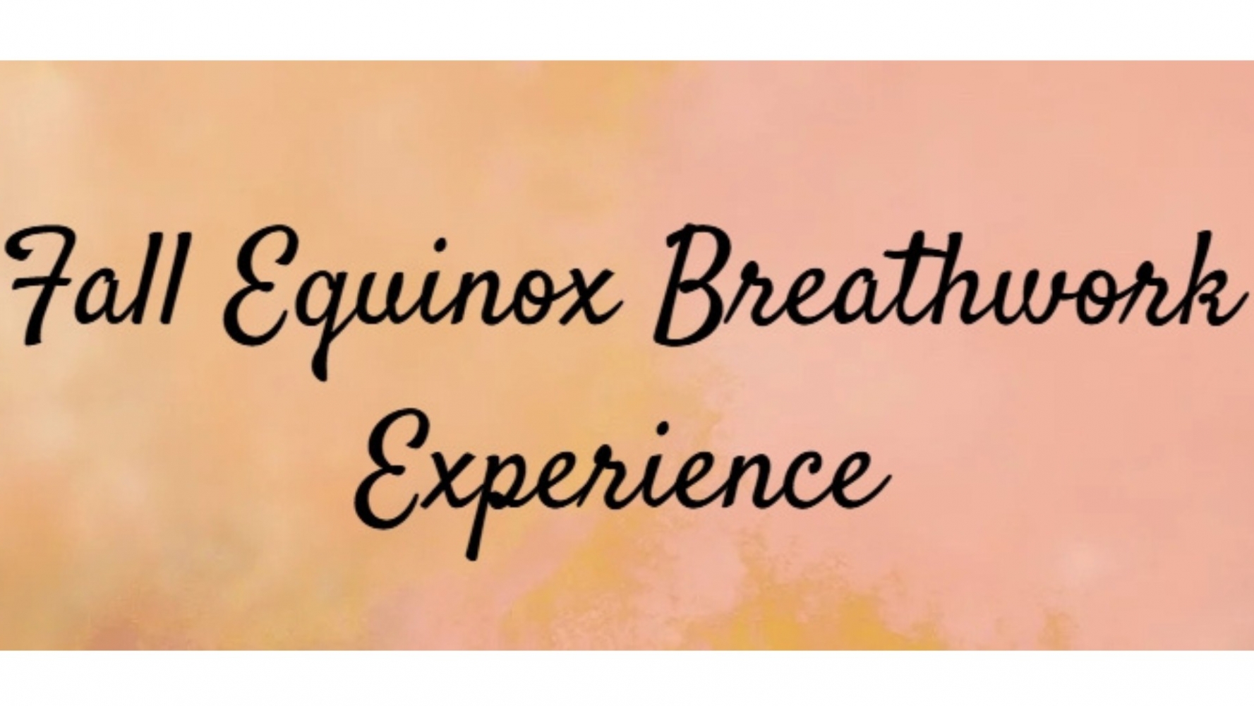 Fall Equinox Breathwork Experience