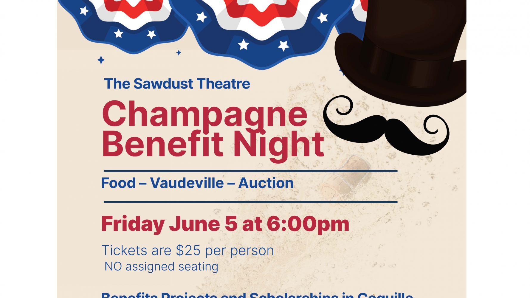 Coquille Rotary's Champagne Benefit 🍾