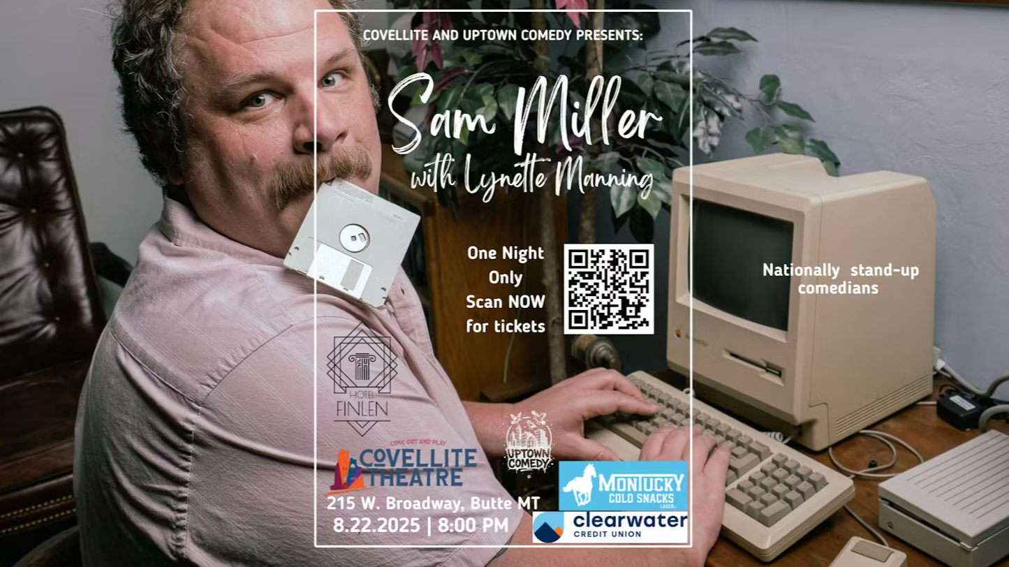 Live Standup Comedy: Sam Miller w/Lynette Manning