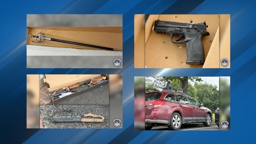 Oregon man arrested outside U.S. Capitol after car full of weapons found