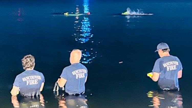 Search suspended for man who jumped into Columbia River save 5-year-old