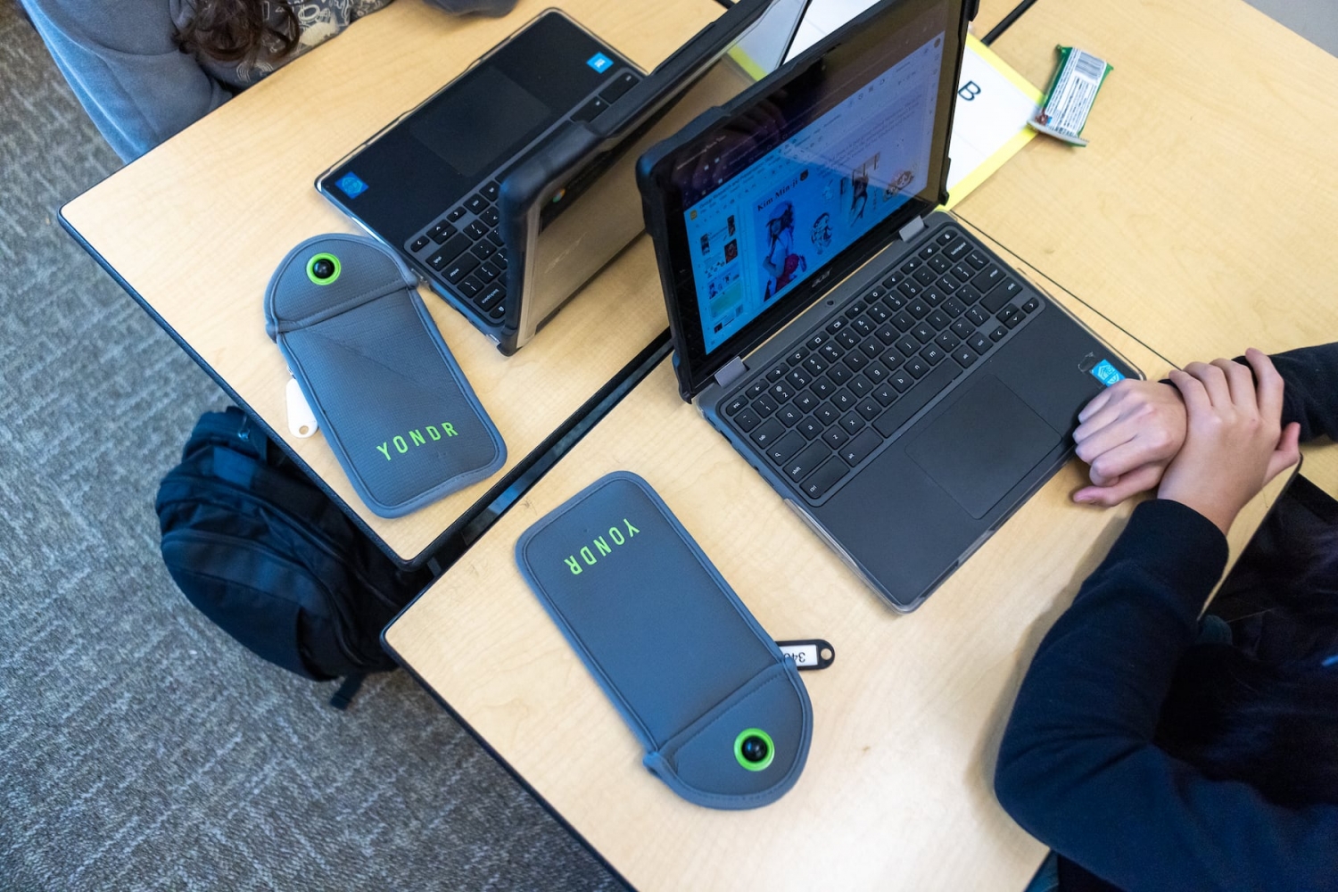 Oregon mandated phone-free schools. Some parents are being asked to help foot the bill