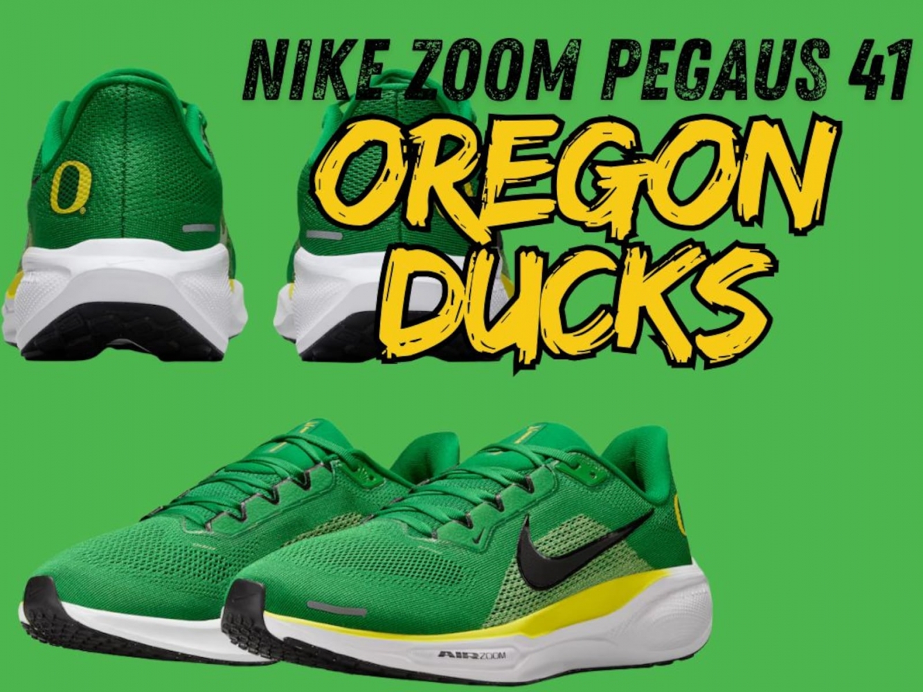 Oregon Ducks new Nike Pegasus 41 shoes this football season: Here’s where to get them