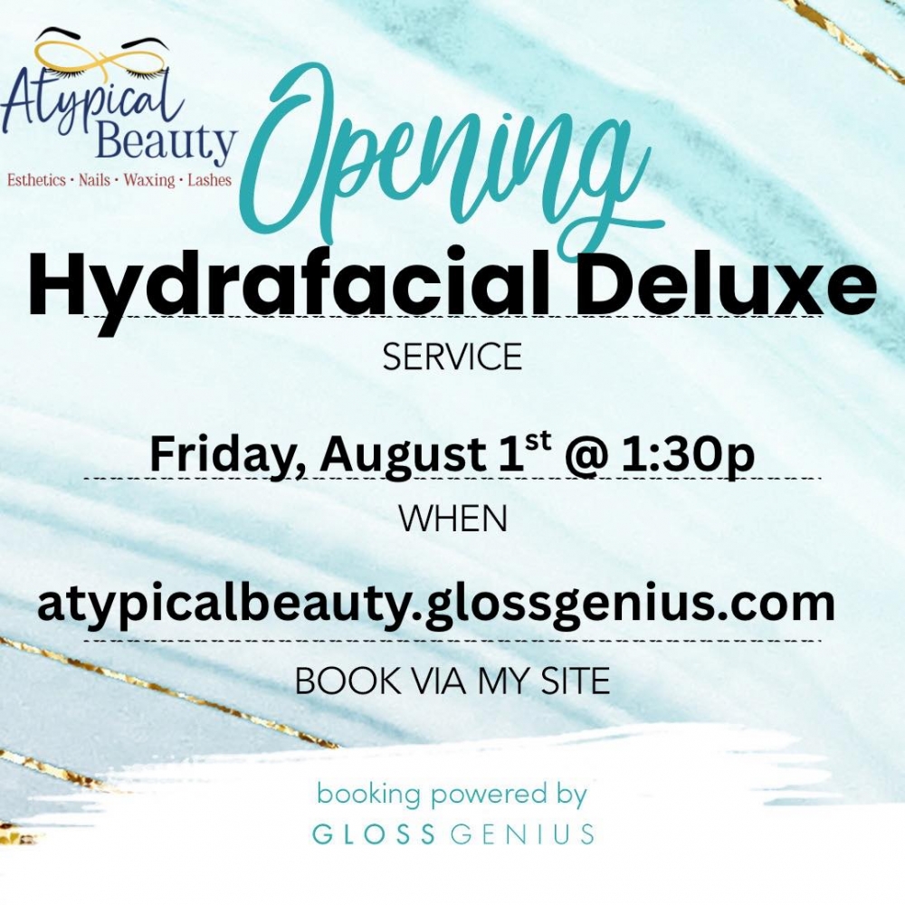Atypical Beauty & Advanced Esthetics👀I’ve got an opening tomorrow afternoon! atypicalbeauty.glossgenius.com